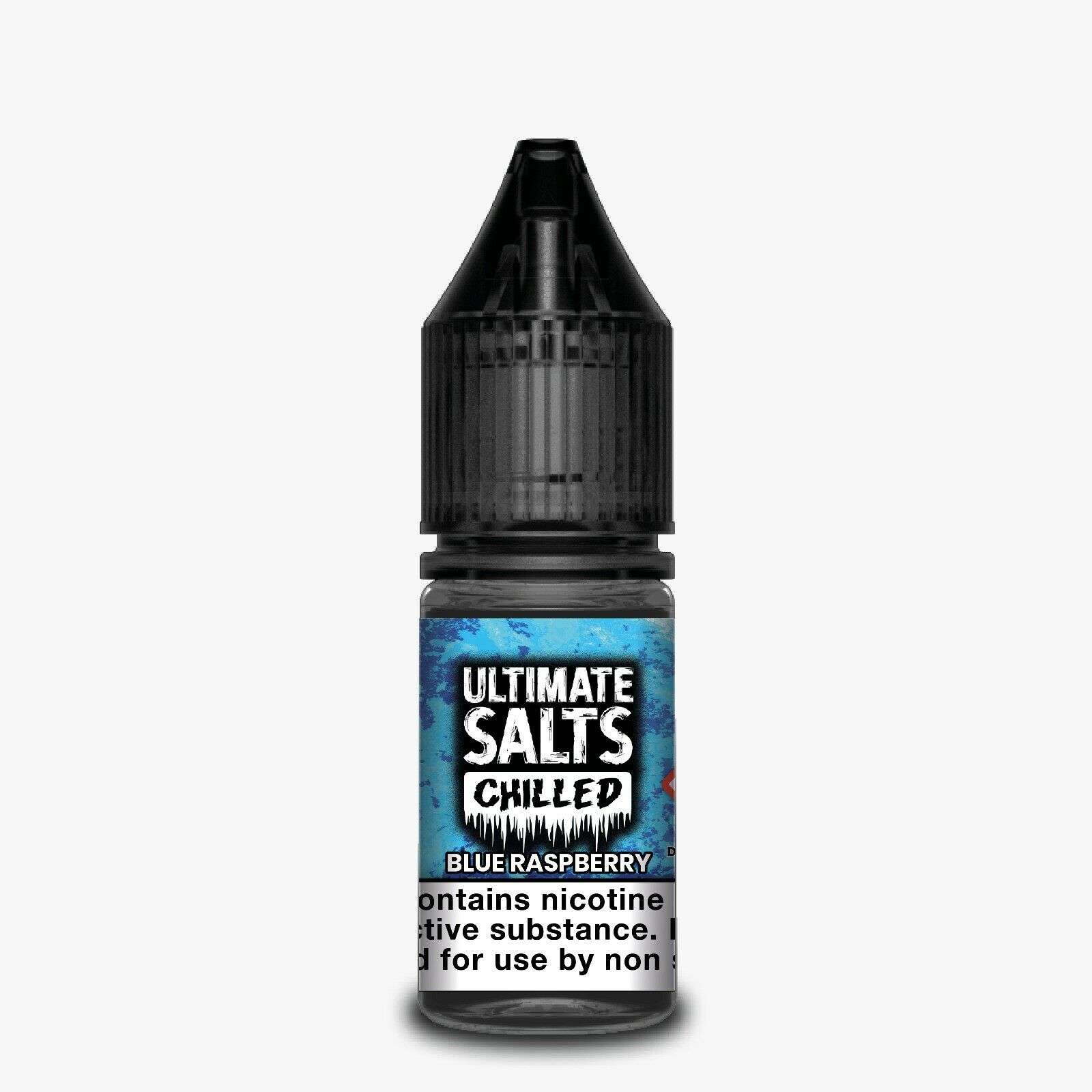  Blue Raspberry Chilled Nic Salt E-Liquid by Ultimate Puff 10ml 