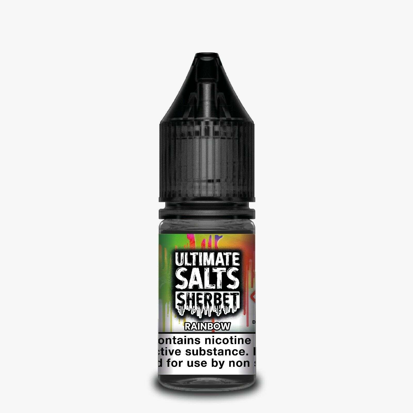 Rainbow Sherbet Nic Salt E-Liquid by Ultimate Salts 10ml