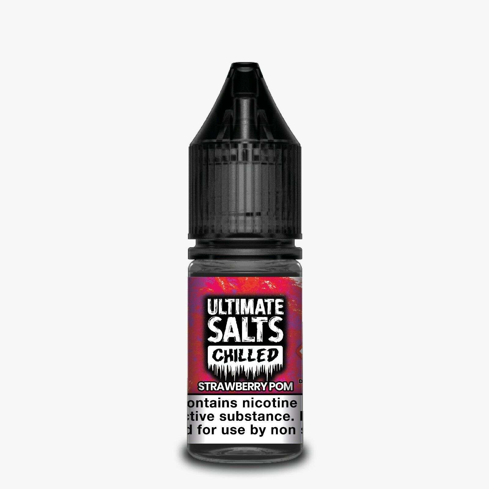  Strawberry Pom Chilled Nic Salt E-Liquid by Ultimate Puff 10ml 