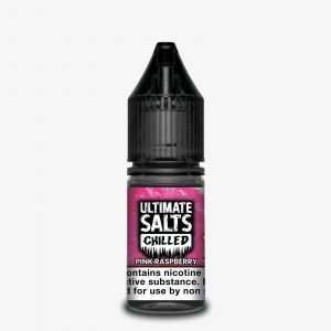 Pink Raspberry Chilled Nic Salt E-Liquid by Ultimate Puff 10ml