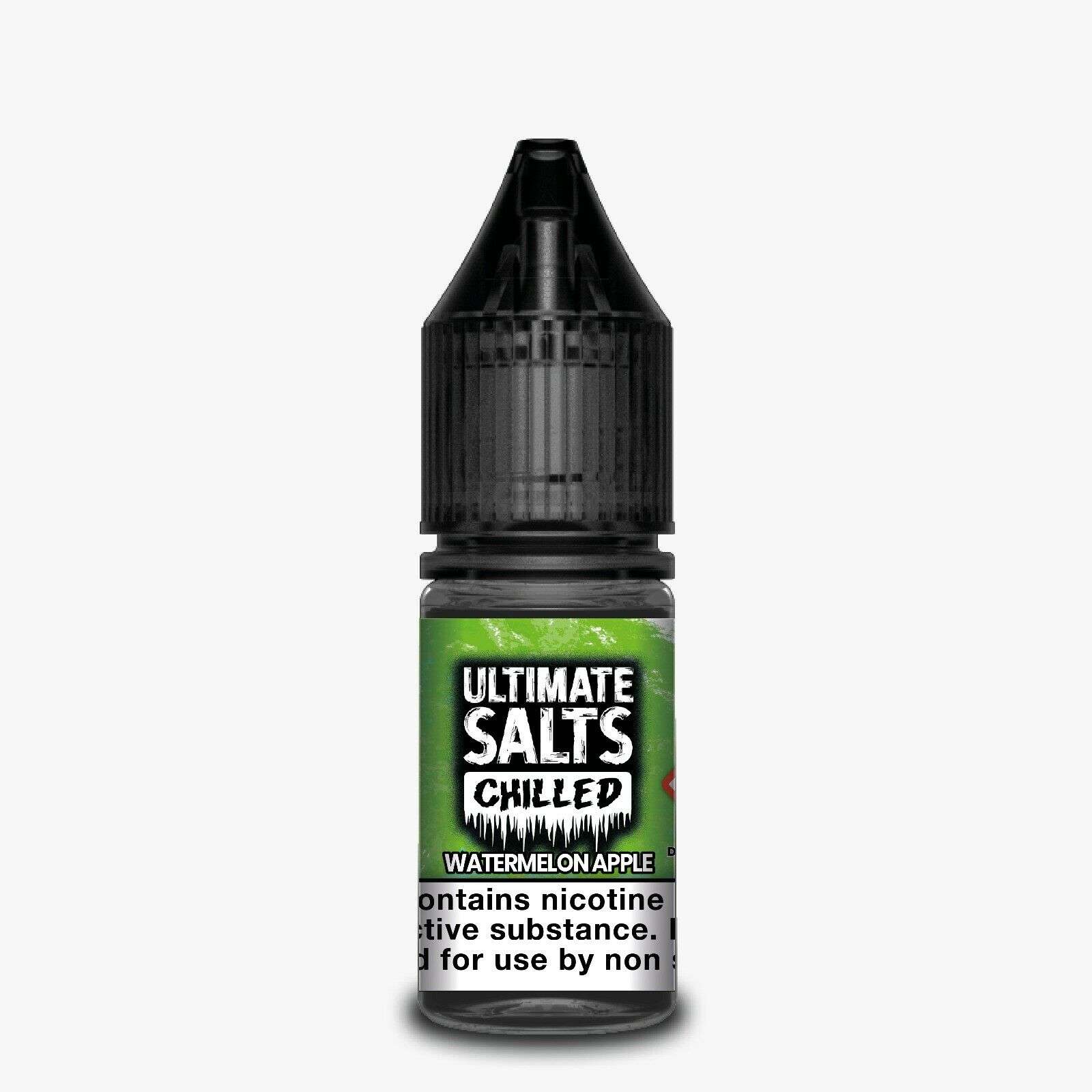 Watermelon Apple Chilled Nic Salt E-Liquid by Ultimate Puff 10ml