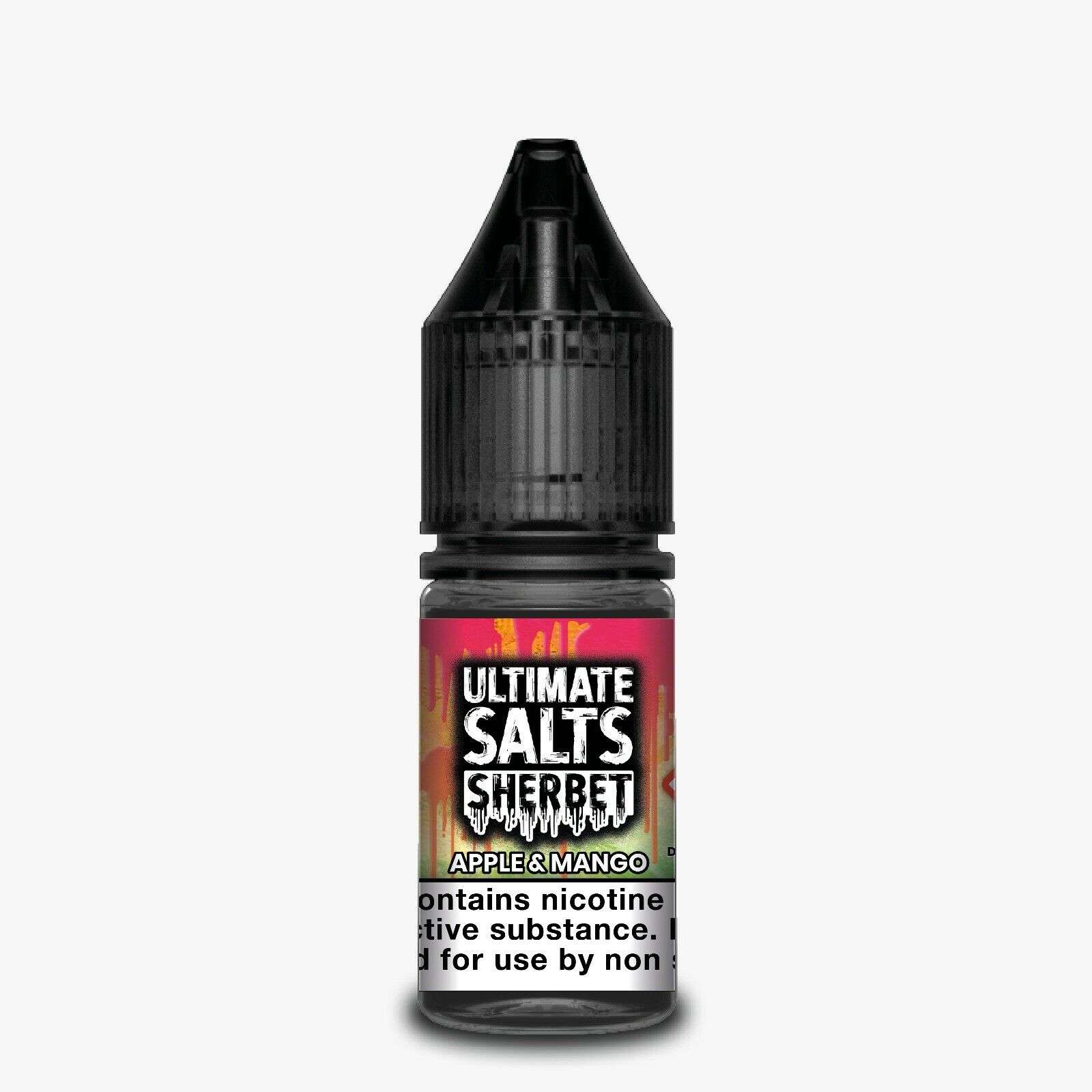  Apple & Mango Sherbet Nic Salt E-Liquid by Ultimate Salts 10ml 