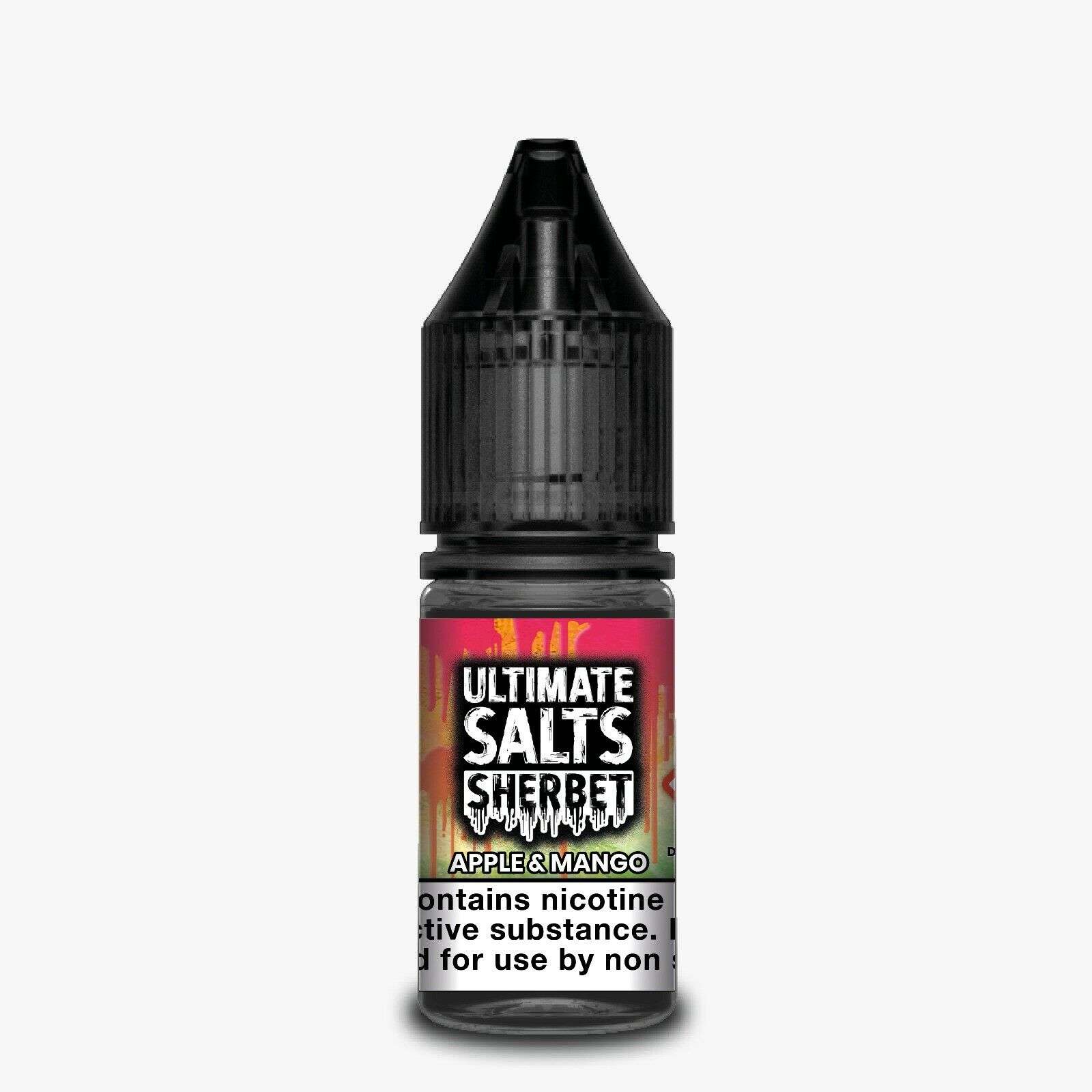 Apple & Mango Sherbet Nic Salt E-Liquid by Ultimate Salts 10ml