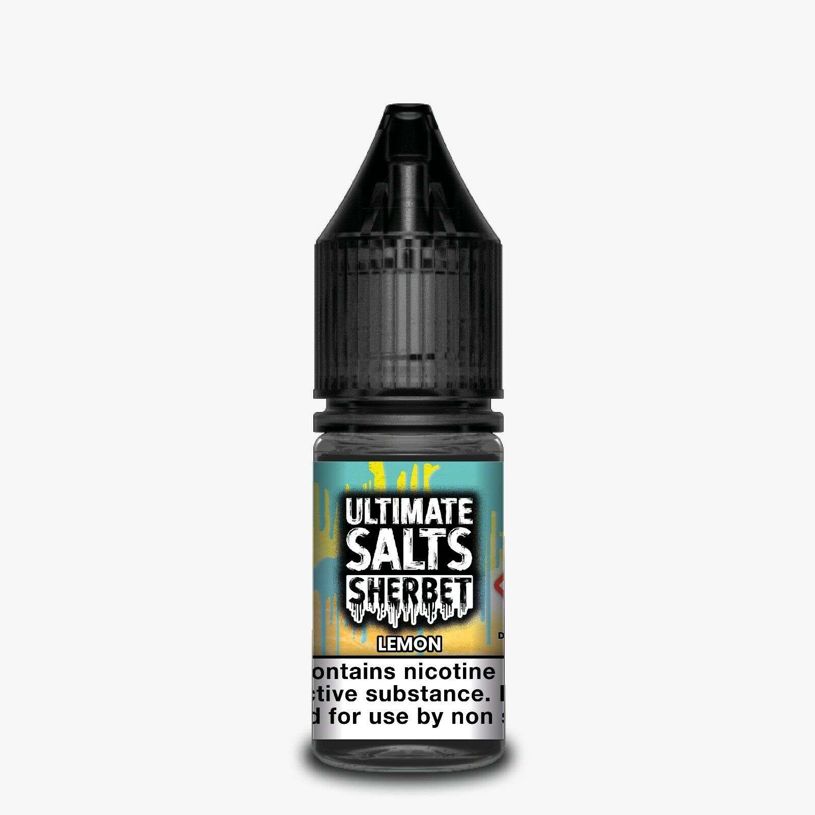  Lemon Sherbet Nic Salt E-Liquid by Ultimate Salts 10ml 