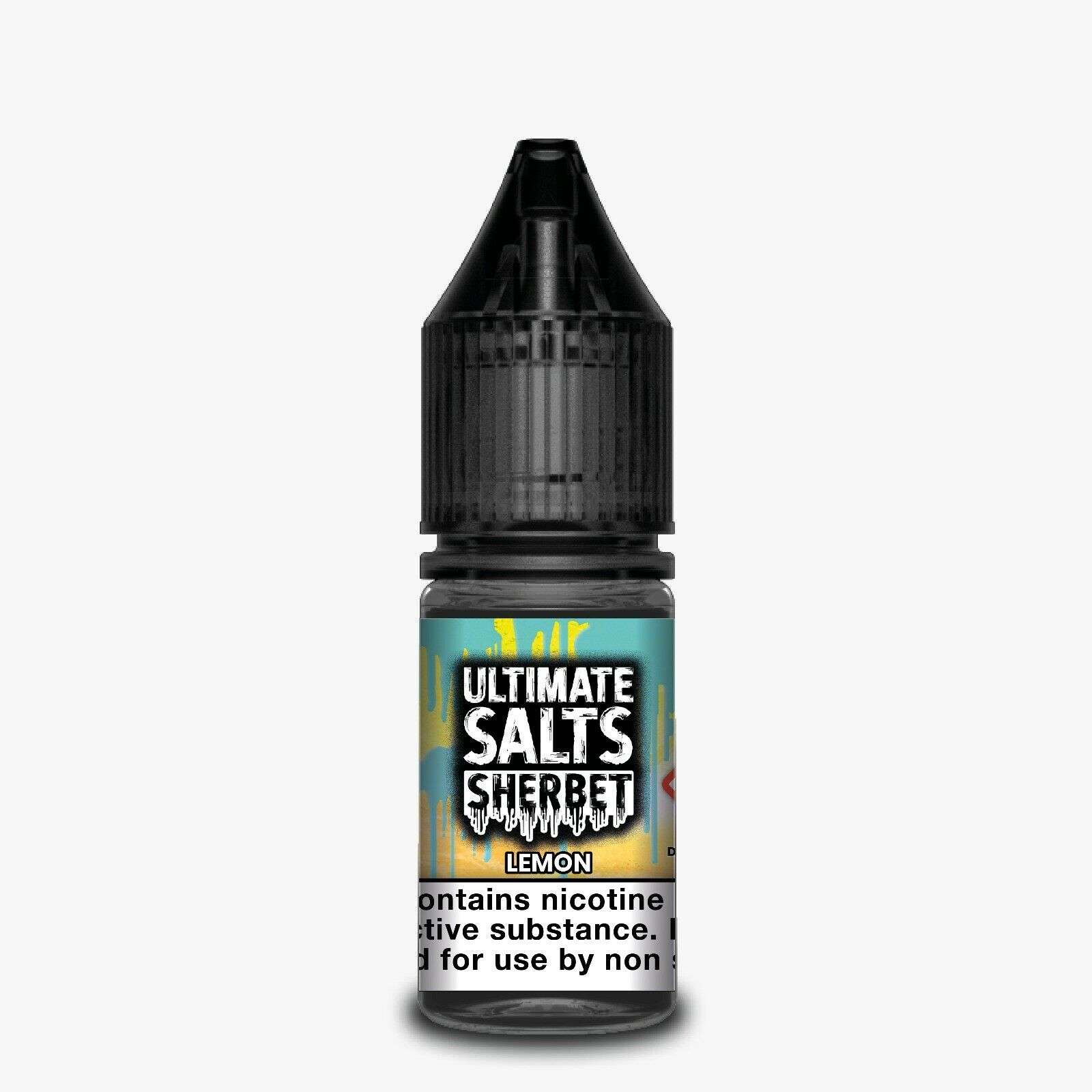 Lemon Sherbet Nic Salt E-Liquid by Ultimate Salts 10ml