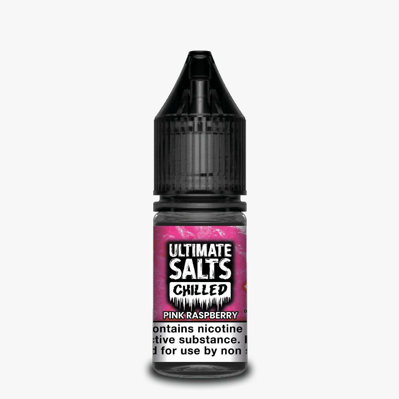  Pink Raspberry Chilled Nic Salt E-Liquid by Ultimate Puff 10ml 