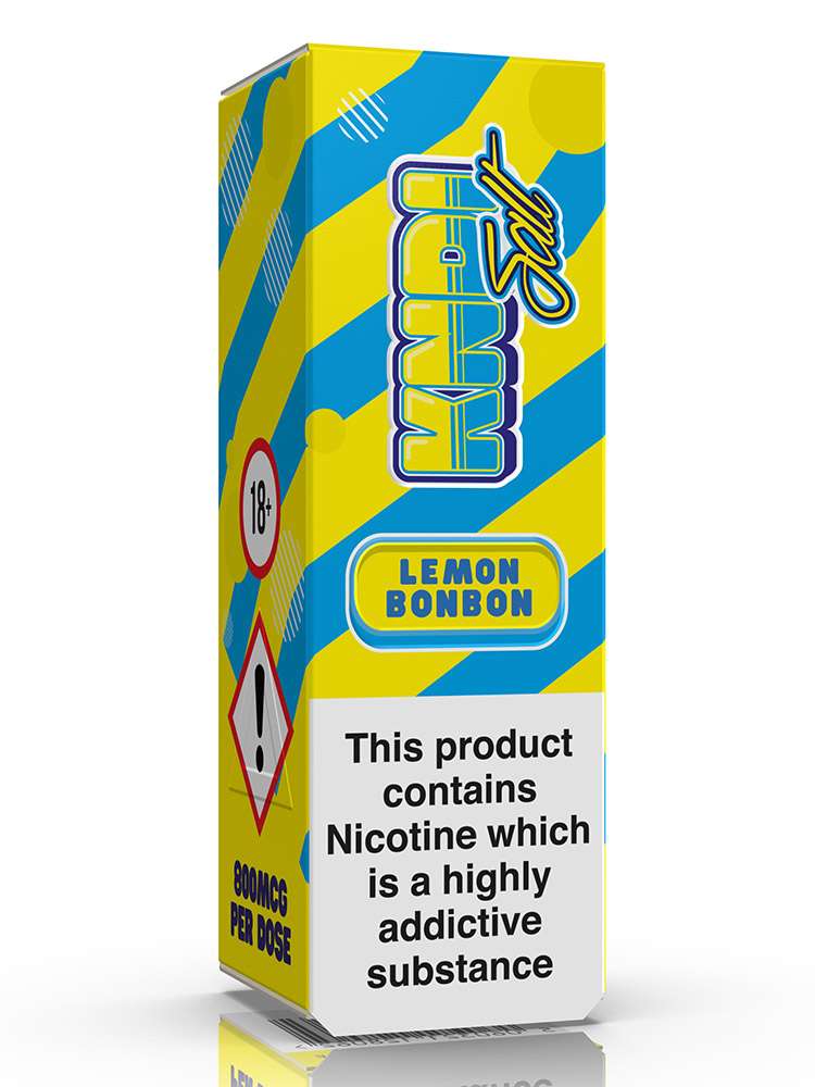  Lemon Bonbon Nic Salt E liquid by KNDI Salt 10ml 