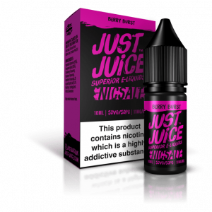 Berry Burst Nic Salt E liquid by Just Juice 10ml