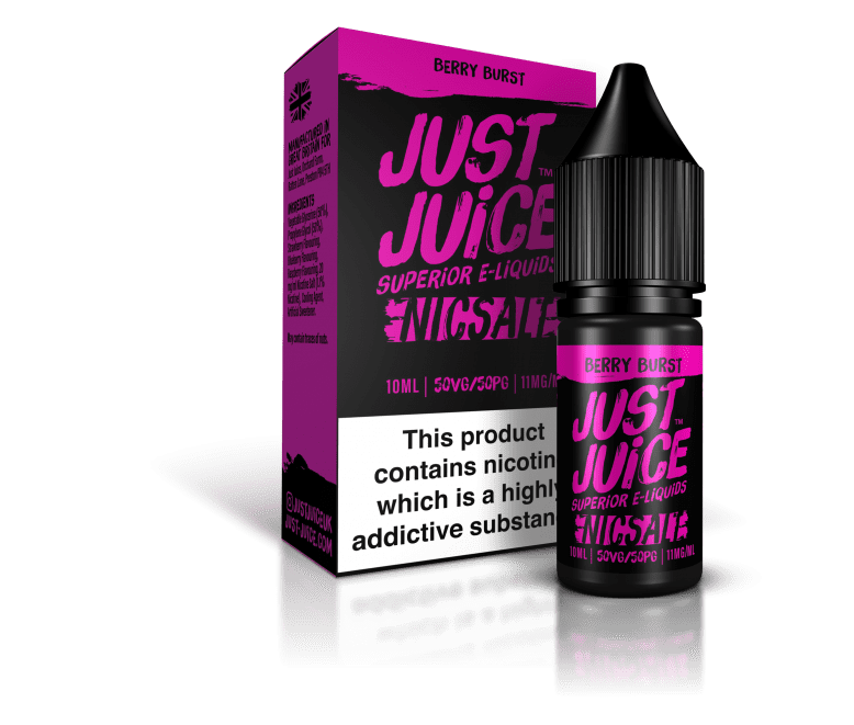  Berry Burst Nic Salt E liquid by Just Juice 10ml 