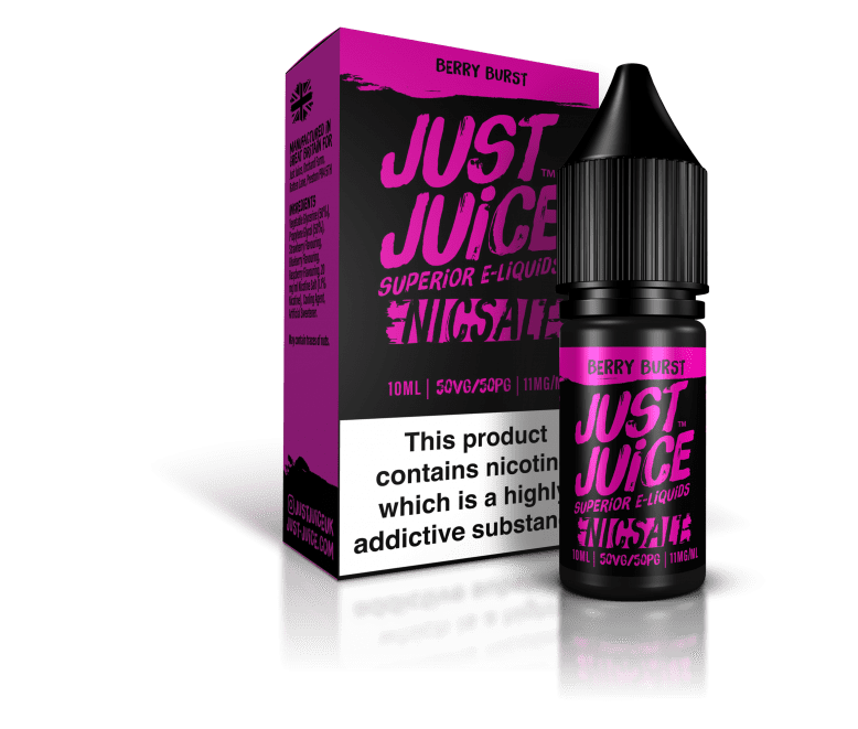 Berry Burst Nic Salt E liquid by Just Juice 10ml