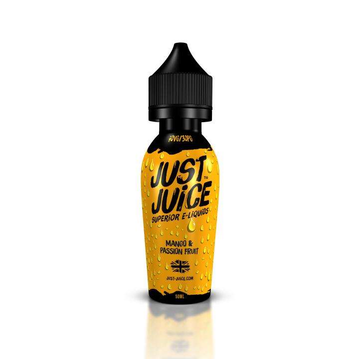 Just Juice E Liquid - Mango & Passion Fruit - 50ml