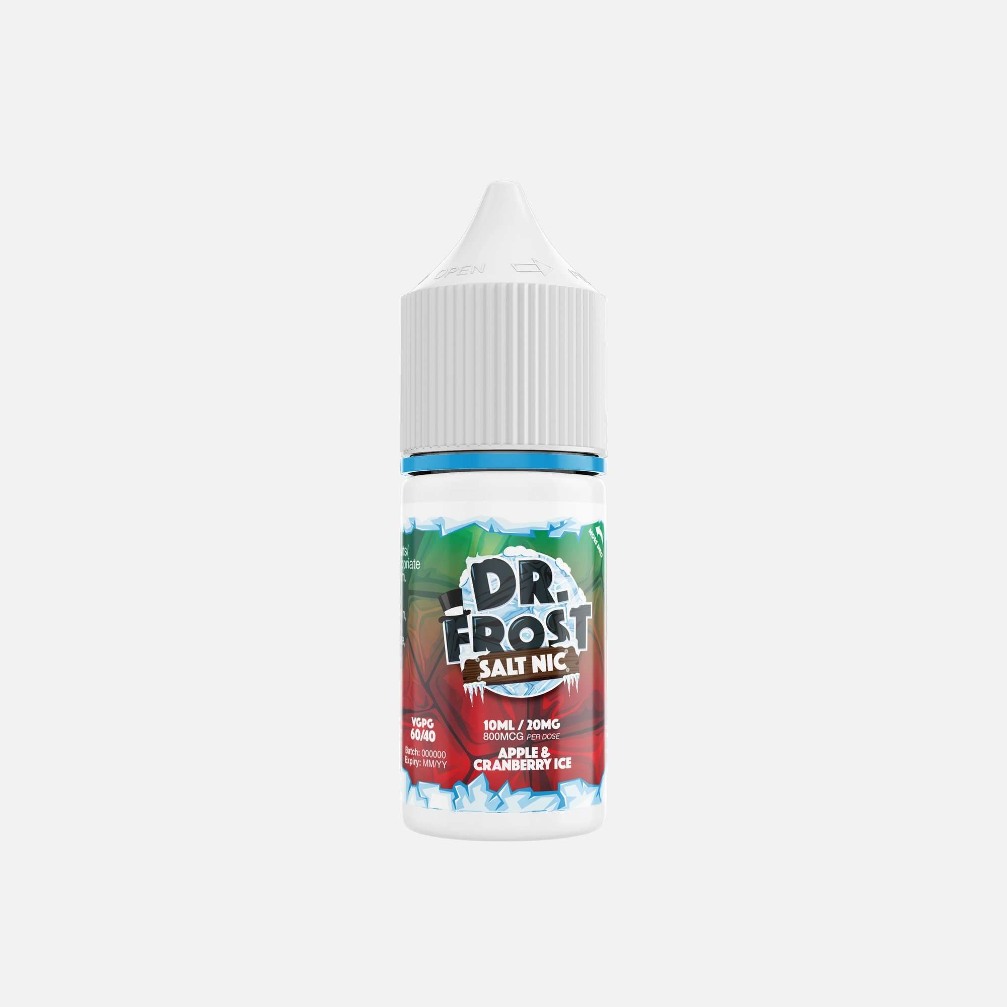  Apple & Cranberry Ice Nic Salt E-Liquid by Dr Frost 10ml 