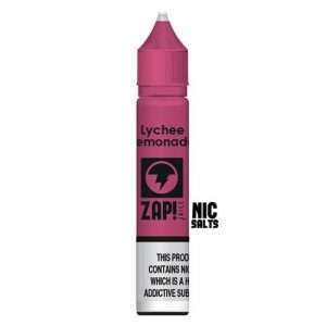 Lychee Lemonade Nic Salt E liquid by ZAP! 10ml