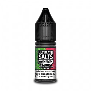 Watermelon Cherry Candy Drops Nic Salt E-Liquid Ultimate Salts 10ml