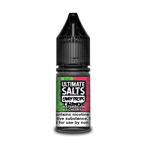 Watermelon Cherry Candy Drops Nic Salt E-Liquid Ultimate Salts 10ml