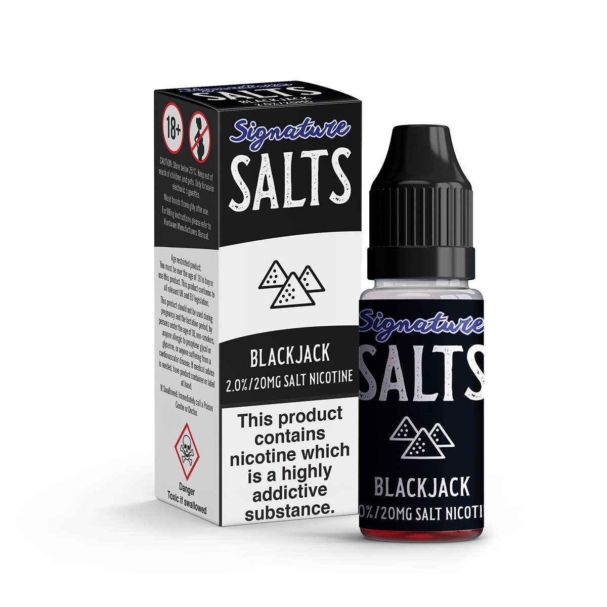  Blackjack Nic Salt E-liquid by Signature Salts 10ml 