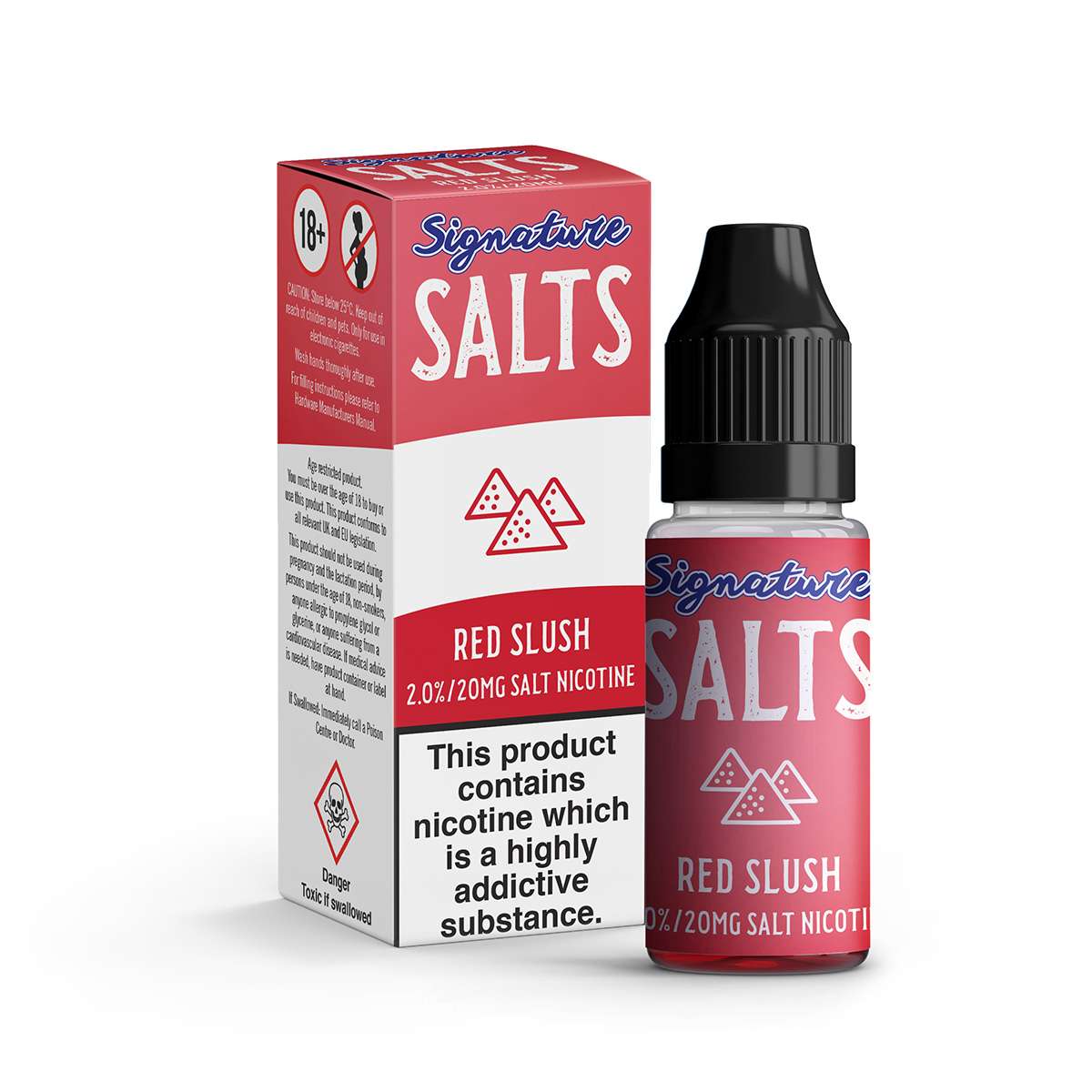  Red Slush Nic Salt E-liquid by Signature Salts 10ml 