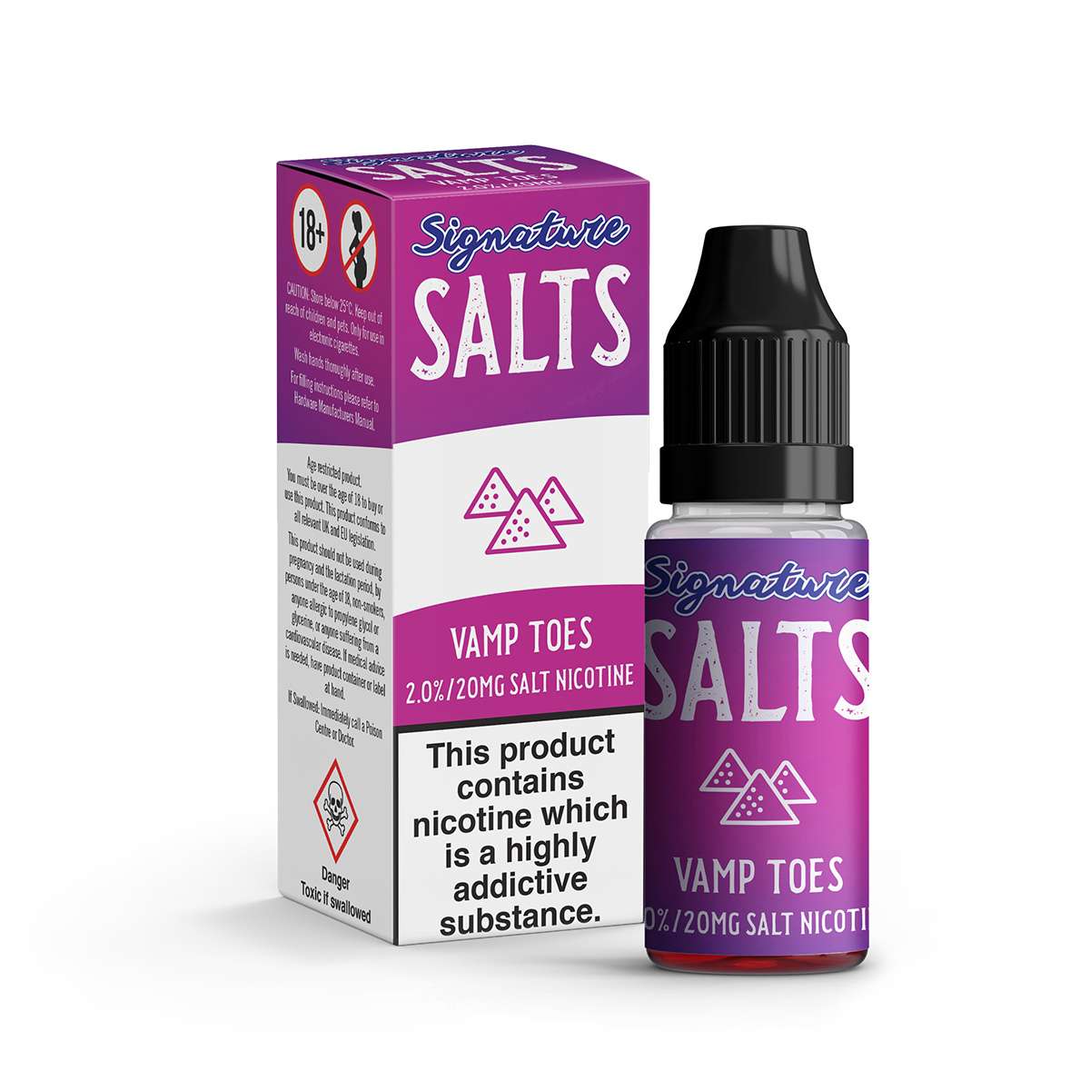 Vamp Toes Nic Salt E-liquid by Signature Salts 10ml 