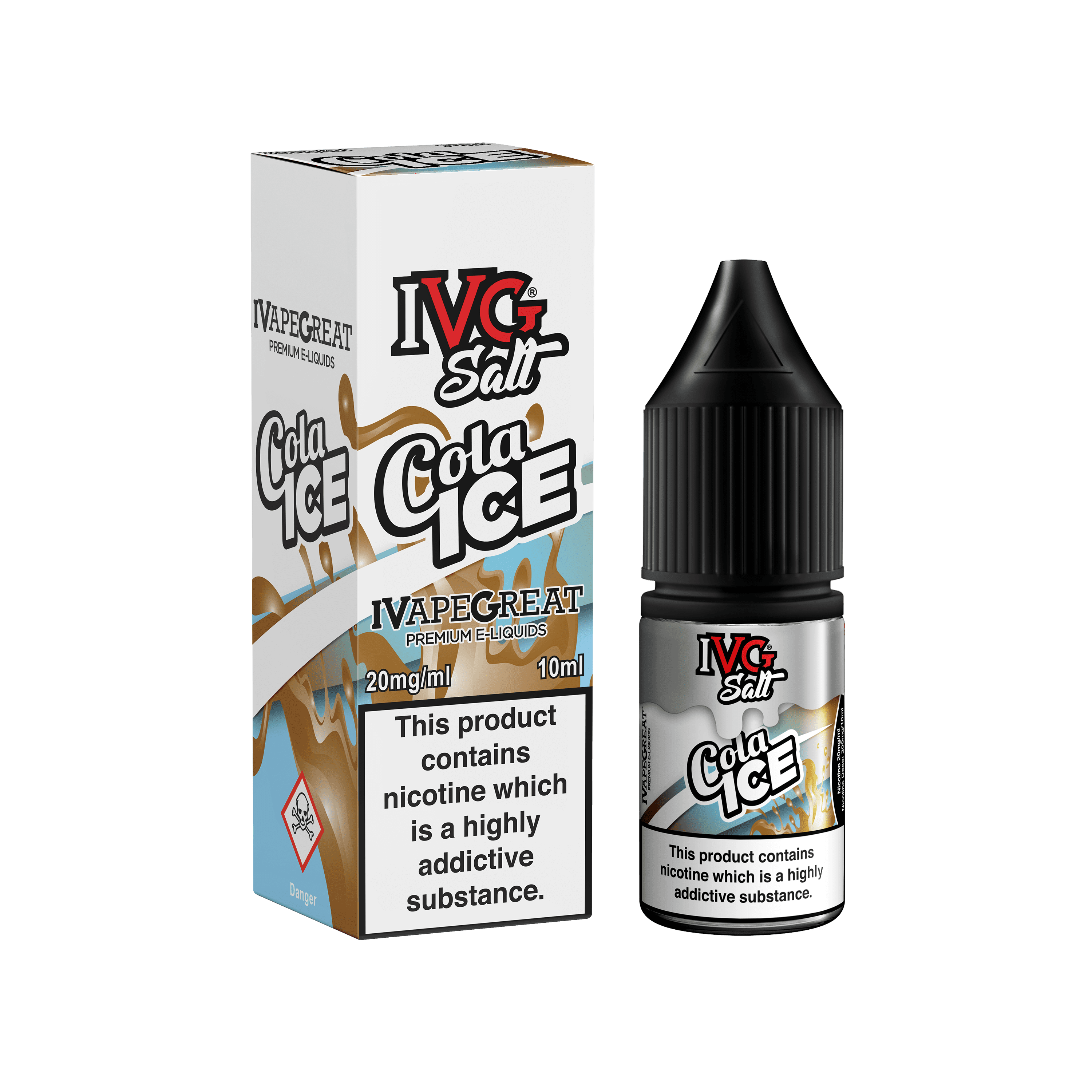 Cola Ice Nic Salt E-Liquid By IVG 10ml