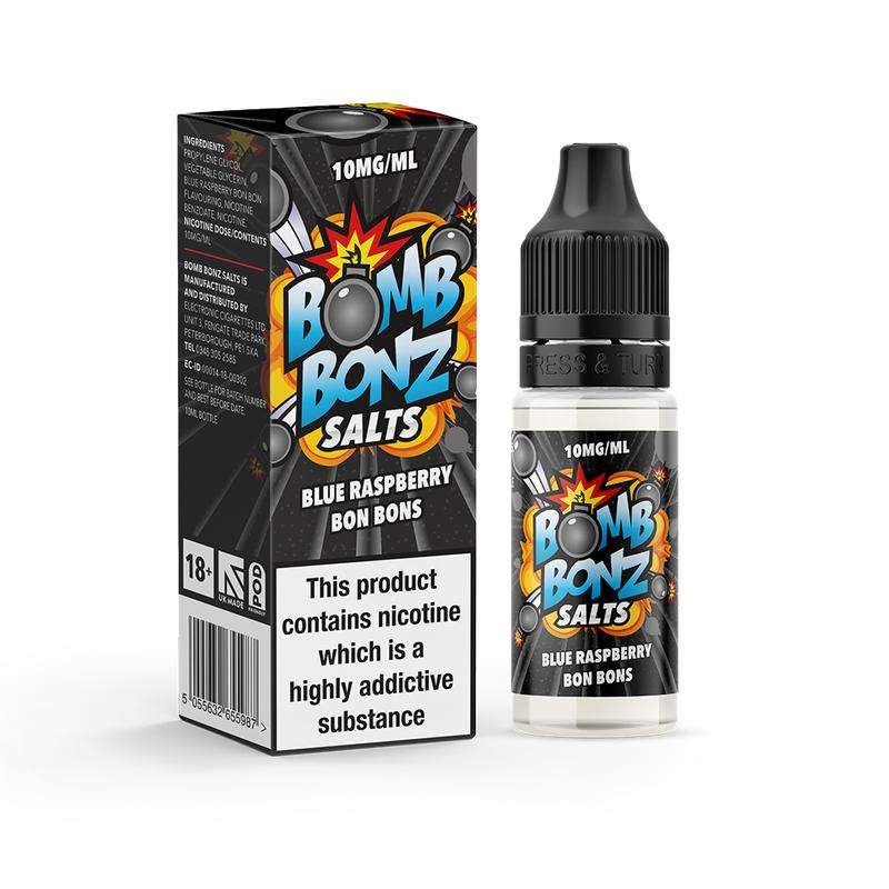 Bomb Bonz Nic Salt - Blue Raspberry Bon Bons - 10ml