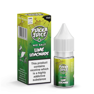 Lime Lemonade Nic Salt E-Liquid by Pukka Juice 10ml