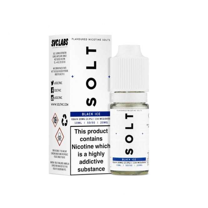 Solt Nic Salt - Black Ice - 10ml