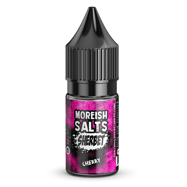 Sherbet Cherry Nic Salt E-liquid by Moreish Puff 10ml