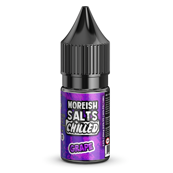 Chilled Grape Nic Salt E-liquid by Moreish Puff 10ml