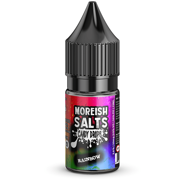  Candy Drops Rainbow Nic Salt E-liquid by Moreish Puff 10ml 