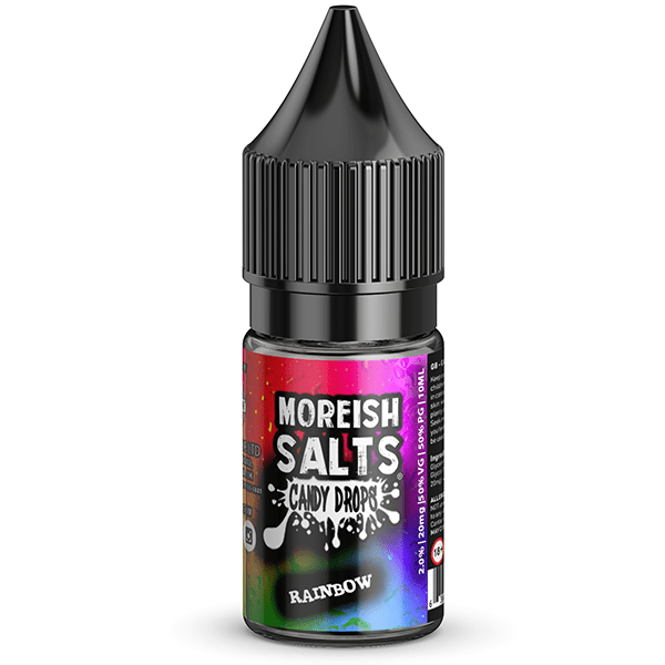 Candy Drops Rainbow Nic Salt E-liquid by Moreish Puff 10ml