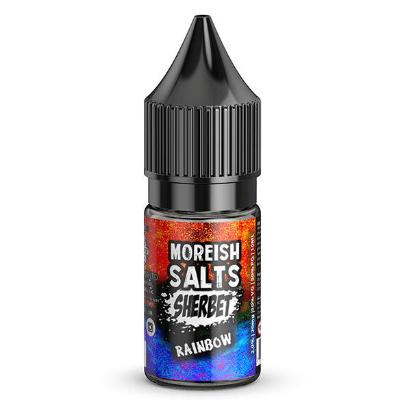  Sherbet Rainbow Nic Salt E-liquid by Moreish Puff 10ml 