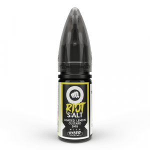 Loaded Lemon Custard Nic Salt E-liquid by Riot Squad 10ml