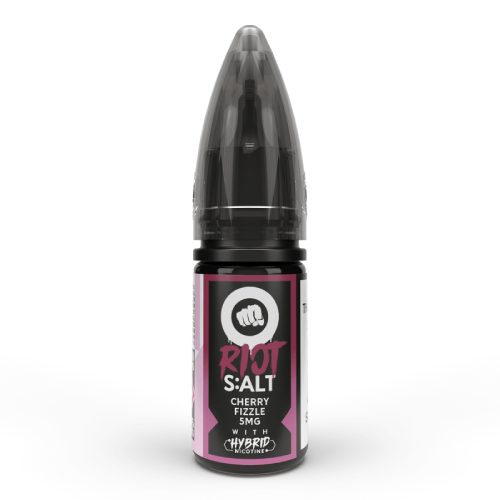 Cherry Fizzle Nic Salt E-liquid by Riot Squad 10ml