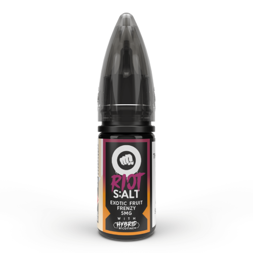 Exotic Fruit Frenzy Nic Salt E-liquid by Riot Squad 10ml