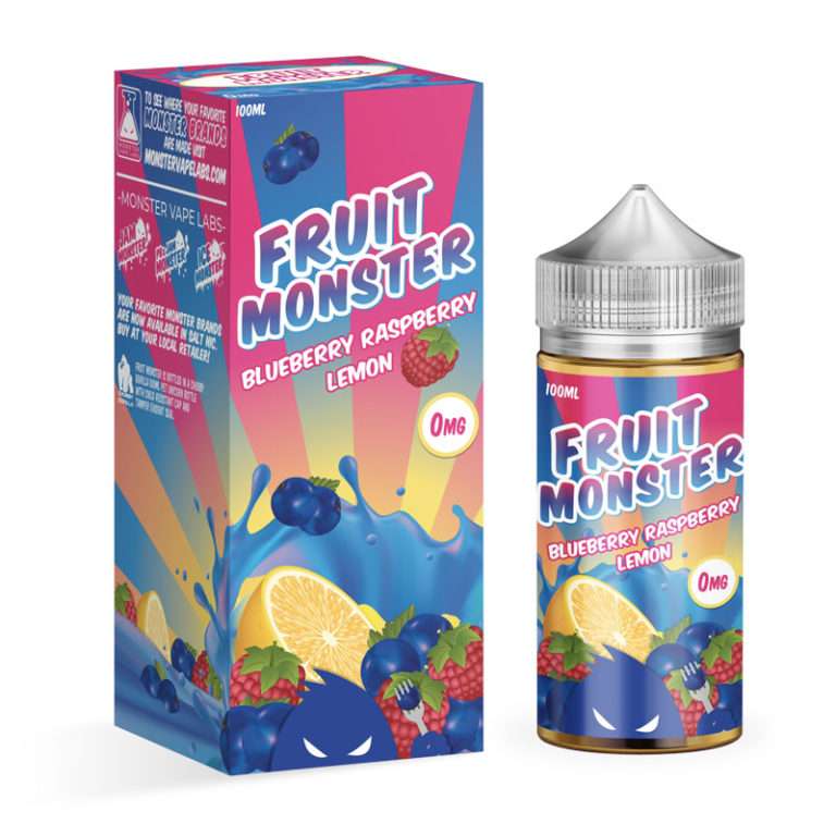 Fruit Monster E Liquid - Blueberry Raspberry Lemon - 100ml