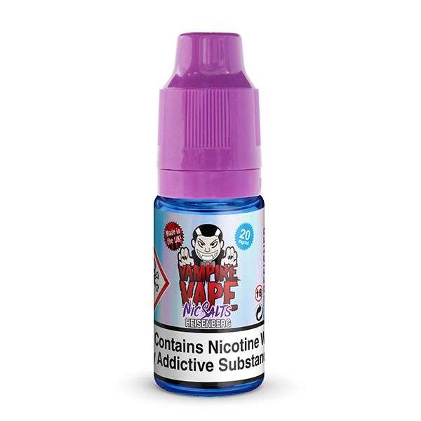 Heisenberg Nic Salt E-liquid by Vampire Vape 10ml