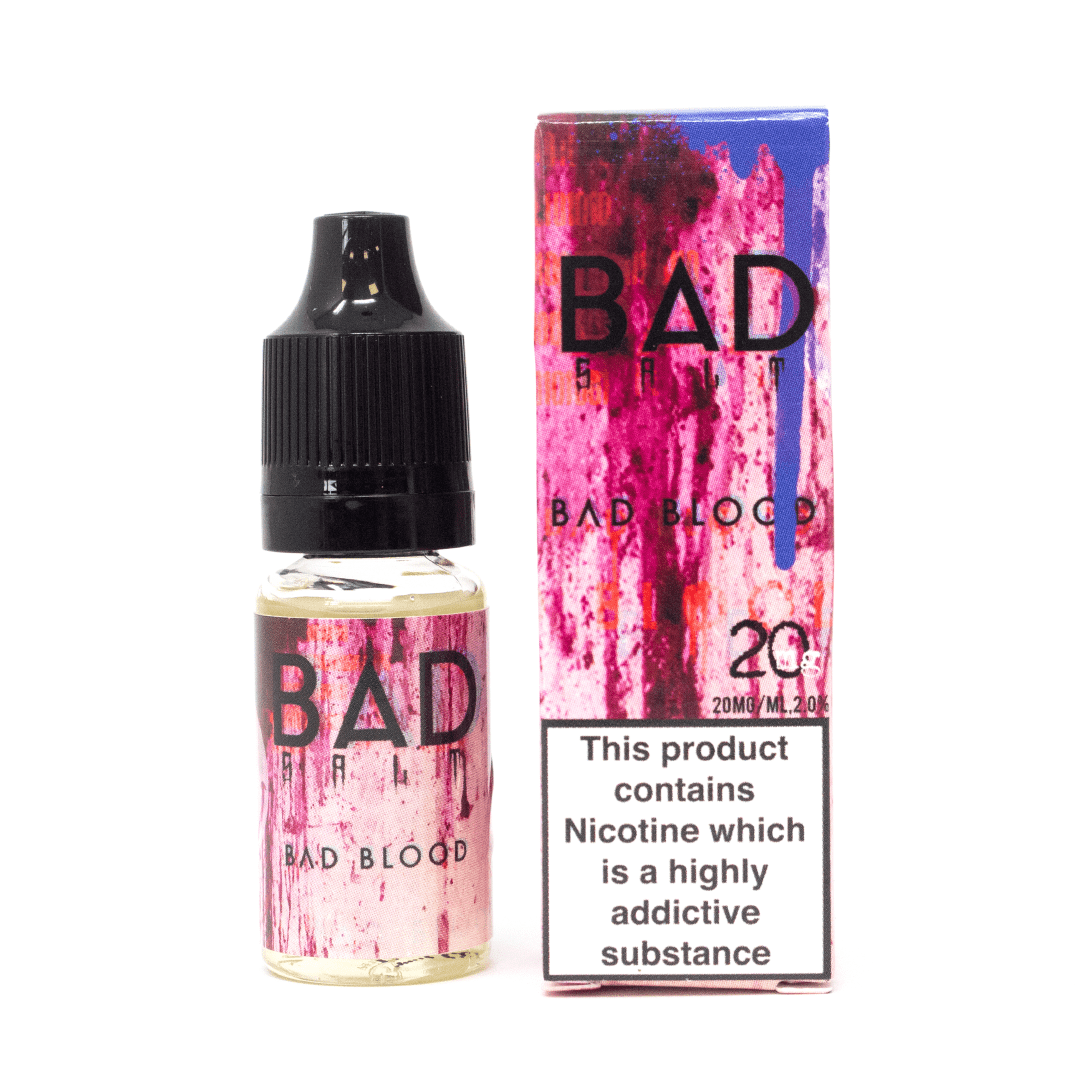  Bad Blood Nic Salt E-Liquid by Bad Drip Salts 10ml 