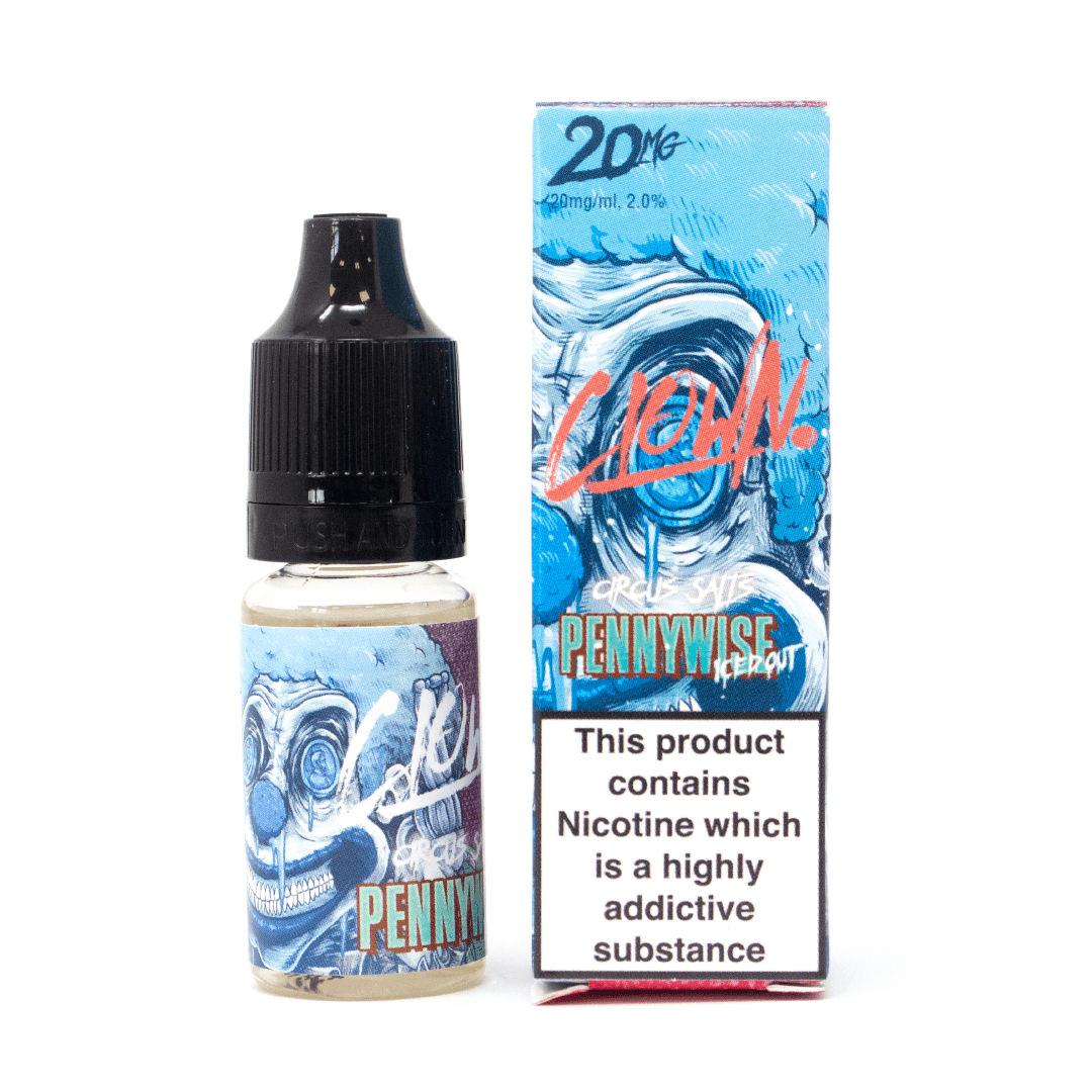  Pennywise Iced Out Nic Salt E-liquid by Bad Drip Salts 10ml 