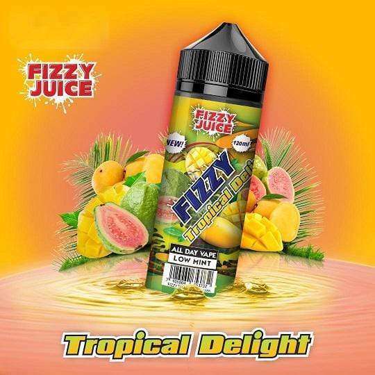  Fizzy Tropical Delight Shortfill E-Liquid by Mohawk & Co Fizzy 100ml 