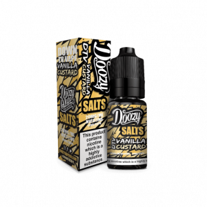 Vanilla Custard Nic Salt E-Liquid by Doozy Salts 10ml