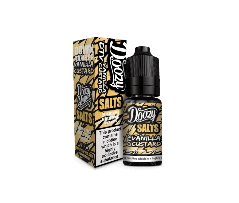 Vanilla Custard Nic Salt E-Liquid by Doozy Salts 10ml 