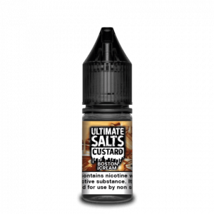 Boston Cream Custard Nic Salt E-Liquid by Ultimate Salts 10ml