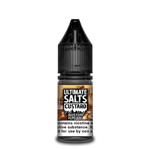  Boston Cream Custard Nic Salt E-Liquid by Ultimate Salts 10ml 