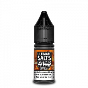 Maple Syrup Custard Nic Salt E-Liquid by Ultimate Salts 10ml