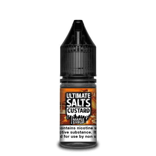 Maple Syrup Custard Nic Salt E-Liquid by Ultimate Salts 10ml 