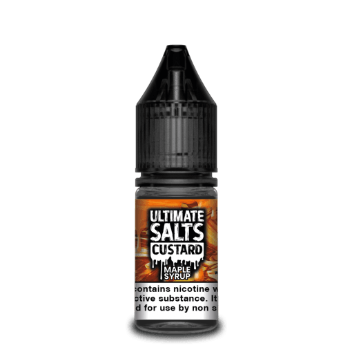 Maple Syrup Custard Nic Salt E-Liquid by Ultimate Salts 10ml