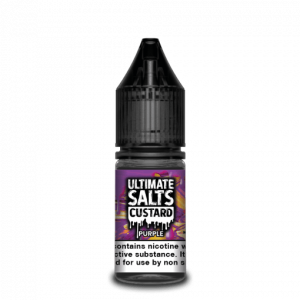Purple Custard Nic Salt E-Liquid by Ultimate Salts 10ml