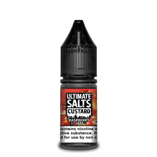  Raspberry Jam Custard Nic Salt E-Liquid by Ultimate Salts 10ml 