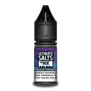 Blackcurrant On Ice Nic Salt E-Liquid by Ultimate Salts 10ml
