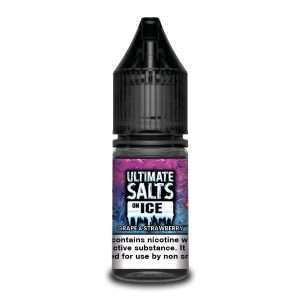 Grape And Strawberry On Ice Nic Salt E-Liquid by Ultimate Salts 10ml
